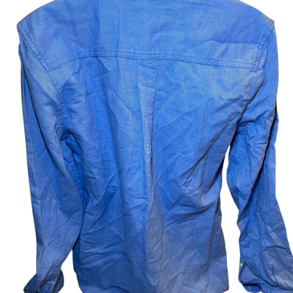 Gap Light Blue Button-Down Shirt - image 3